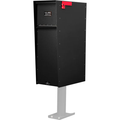 Jayco Supreme Rear Access Aluminum Letter Locker Mailbox Black