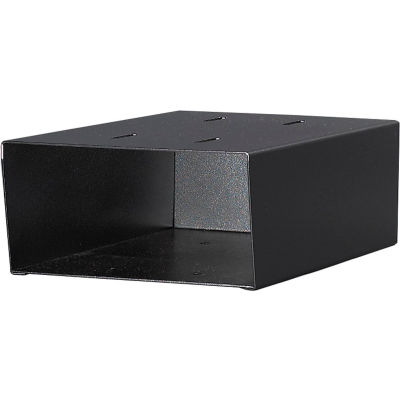 Jayco Aluminum Newspaper Holder For Standard Black