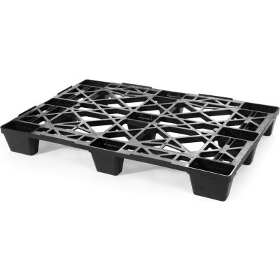 Euro Nestable Plastic Pallet (1200x800mm) 47.25 x 31.5, 2200 Lbs Cap.