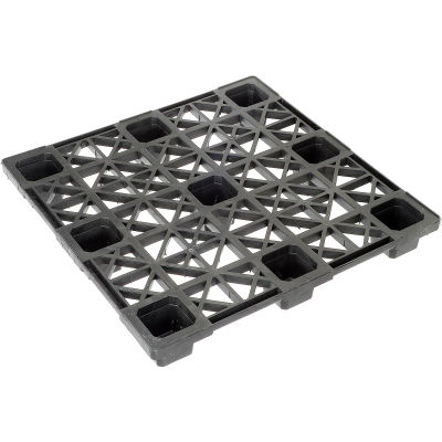Nestable Plastic Pallet 45 x 45, 1700-3300 Lbs Cap