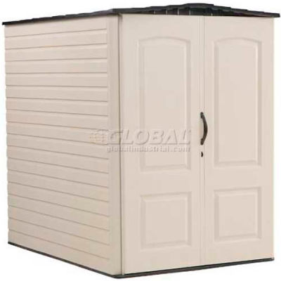 Rubbermaid Large Storage Shed FG5L3000SDONX, 4'4"W X 6'D X 6'H