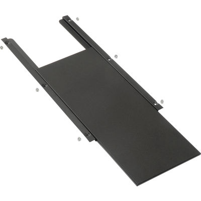Sliding Mouse Tray For Global Industrial™ Mobile Computer Cabinets, Black