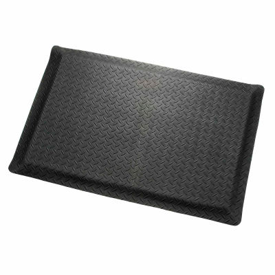 Apache Mills Diamond Deluxe Soft Foot Mat 9/16" Thick 2' x Up to 75' Black
