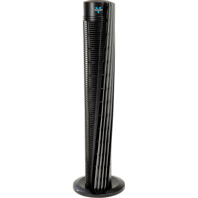 Vornado® FA1-0039-06 37" Tower Fan With Remote, 120V, 322 CFM, Black