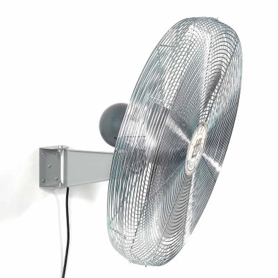 TPI 24" Wall Mount Fan Head Non Oscillating ACH 24 1/4HP 6,800 CFM 1PH