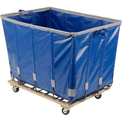 Dandux Vinyl Basket Bulk Truck 400720G12U-3S 12 Bushel - Blue