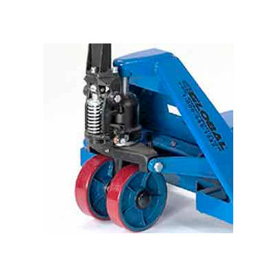 Replacement 7" Polyurethane Steer Wheel for 585354, 168032 thru 168040 Global Premium Pallet Truck