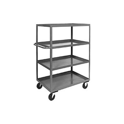 Jamco Shelf Truck w/4 Shelves, 3000 lb. Capacity, 48"L x 30"W x 60"H, Gray