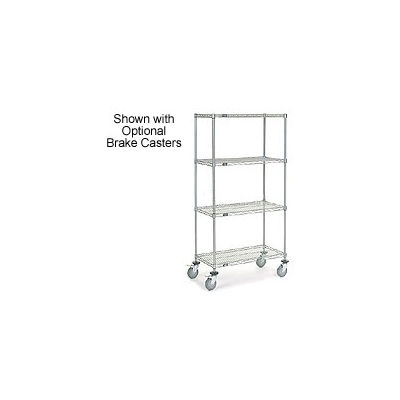 Nexelate Wire Shelf Truck 36x24x69 1200 Pound Capacity