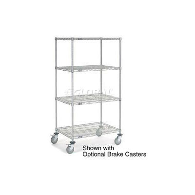 Nexelate Wire Shelf Truck 48x18x80 1200 Pound Capacity