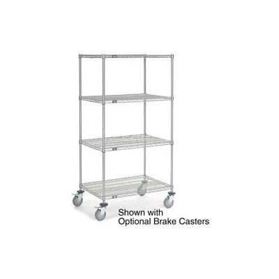 Nexelate Wire Shelf Truck 48x24x80 1200 Pound Capacity