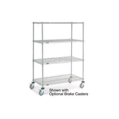 Nexelate Wire Shelf Truck 60x24x80 1200 Pound Capacity