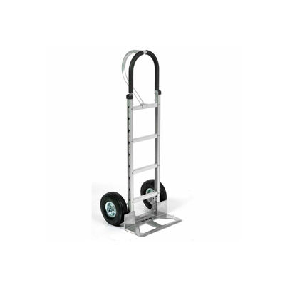 Global Industrial™ Aluminum Hand Truck - Loop Handle - Pneumatic Wheels