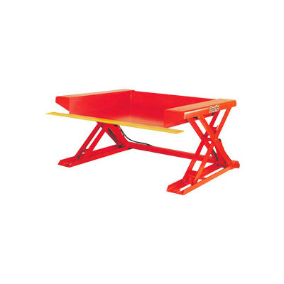 PrestoLifts™ Floor Level Powered Lift Table XZ44-40F Foot Control 4000 Lb.