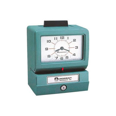 Heavy Duty Payroll Time Recorder Manual