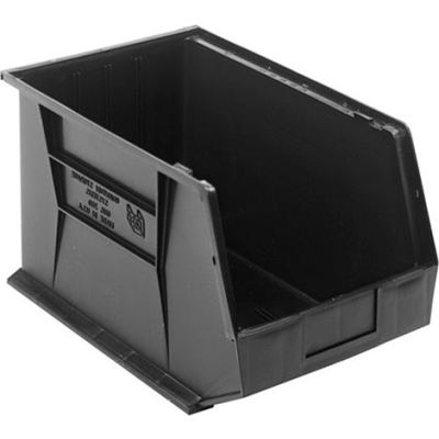 Quantum Conductive Ultra Stack Bin QUS260CO, 11"W x 18"D x 10"H - Pkg Qty 4