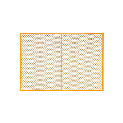 Global Industrial™ 7' W Machinery Wire Fence Partition Panel