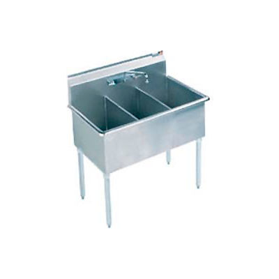 Aero Manufacturing Company® 4S3-2112 Stainless Steel Compartment Sink