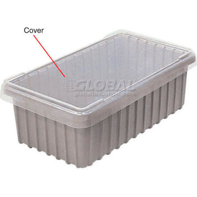 Dandux Snap-On Cover 50B1811LN for Modular Dividable Grid Box, 17-3/4x10-7/8, Clear