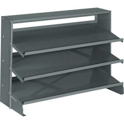 Global Industrial™ Bench Pick Rack For Corrugated Shelf Bins Without Bins