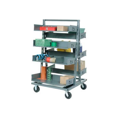 Double Sided Tray Truck 38 x 40 x 67 2000 Lb. Capacity