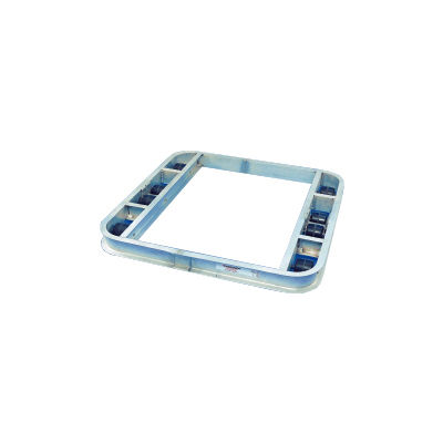 Magliner® PDN484808 Pallet Dolly with Non-Tilt Rollers 48 x 48 6000 Lb. Cap.