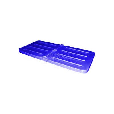 Bayhead Products Lid for 1/3 Cu. Yd. Tilt Truck, Blue