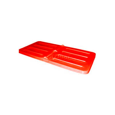 Red Lid for Bayhead Products 1/3 Cubic Yard Tilt Truck