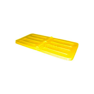 Yellow Lid for Bayhead Products 1/3 Cubic Yard Tilt Truck