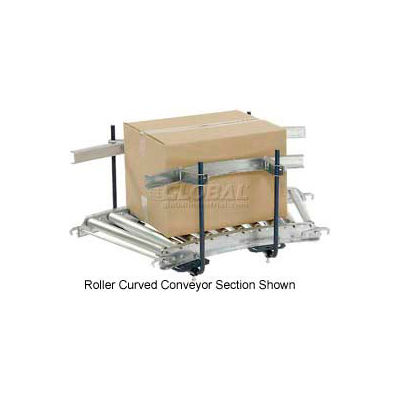 Steel Guard Rail Kit (Pair) GCBS-10-1.0 x 2.5-A for Omni Metalcraft 10' Straight Skate Whl Conveyor