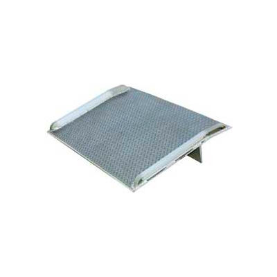 Aluminum Dock Board with Aluminum Curbs BTA-10006036 60x36 10,000 Lb. Cap