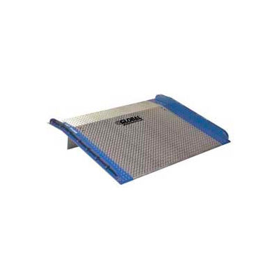 Bluff® AC6048 Aluminum Dock Board with Steel Curbs 60 x 48 10,000 Lb. Cap.