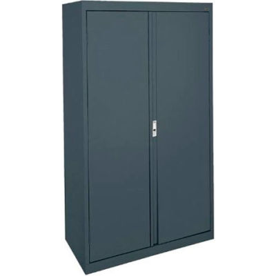 Sandusky System Series Storage Cabinet HA3F301864 Double Door - 30x18x64, Charcoal