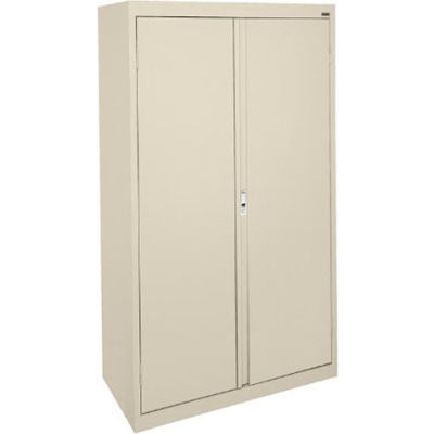 Sandusky System Series Storage Cabinet HA3F301864 Double Door - 30x18x64, Putty