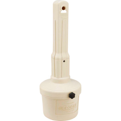 Global Industrial Beige Outdoor Ashtray - 5 Gallon