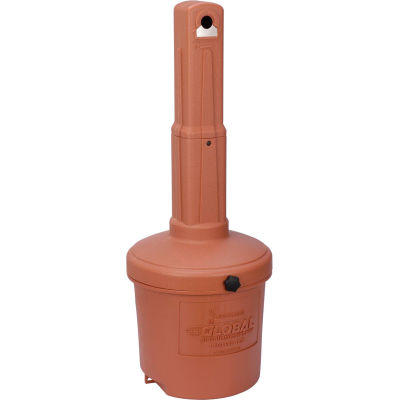 Global Industrial Terracotta Outdoor Ashtray - 5 Gallon