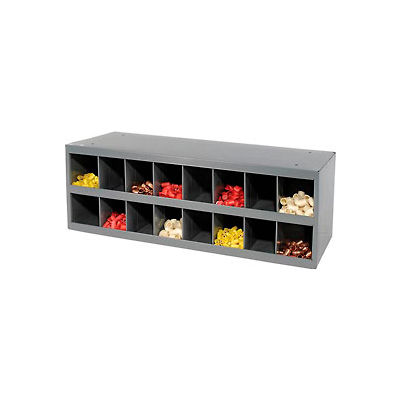 Durham Steel Storage Parts Bin Cabinet 353-95 Open Front - 16 Compartments