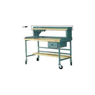 Back And End Stops For 60" Riser - Gray