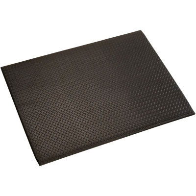 Diamond Plate Mat, 1/2" Thick 24"x36", Black