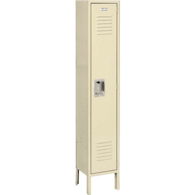 Infinity™ Locker Single Tier 12x12x60 1 Door Ready To Assemble Tan