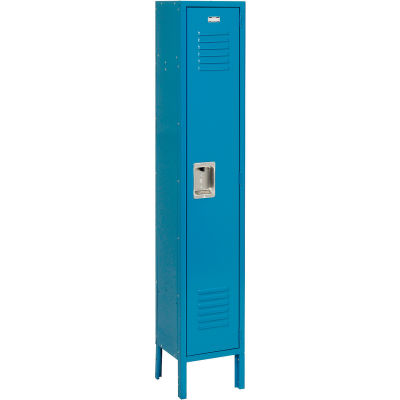 Infinity™ Locker Single Tier 12x18x60 1 Door Ready To Assemble Blue