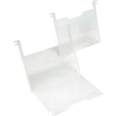 Quantum SNH010 3" x 5" Clear Plastic Label Holder Price for Pack of 6