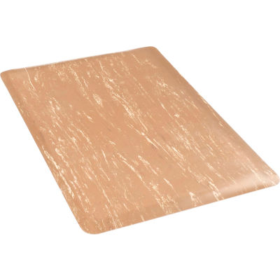 Apache Mills K-Marble Foot Anti-Fatigue Mat 1/2" Thick 2' x Up to 60' Sandalwood