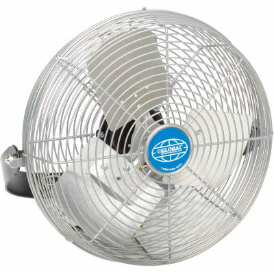 24" Industrial Workstation Fan - Yoke Mount - 8000 CFM - 1/3 HP