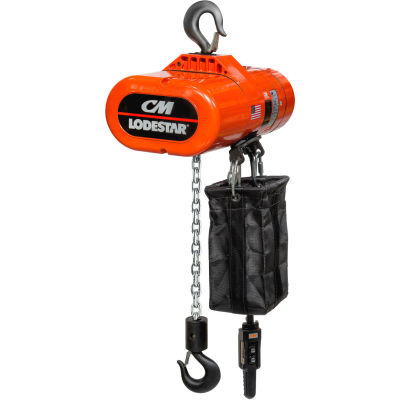 hoist lodestar lb globalindustrial hoists
