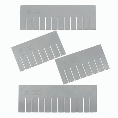 Global Industrial Width Divider DS91035 for Plastic Dividable Grid Container DG91035, Qty 6