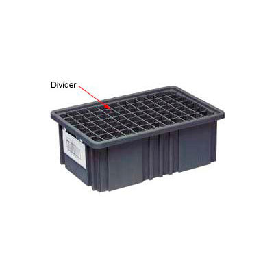 Quantum Conductive Dividable Grid Container Short Divider - DS92035CO, Sold Pack Of 6