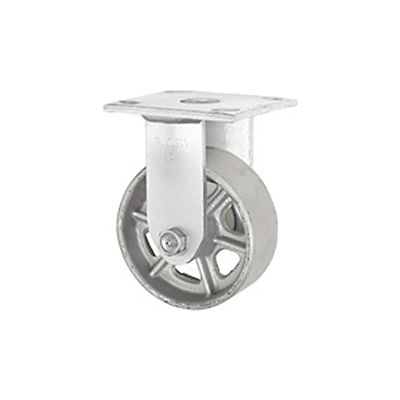 Faultless Rigid Plate Caster 3406-6 6" Steel Wheel | 334491 ...