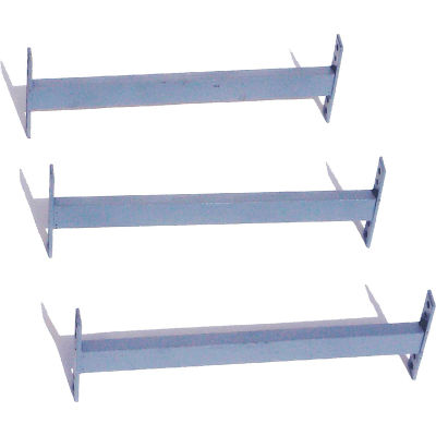 Global Industrial 72" Cantilever Brace For 120", 144", 168" Uprights, 3000-5000 Series, 3/Pack