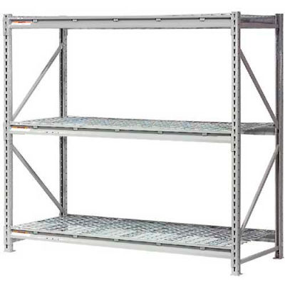 Extra High Capacity Bulk Rack With Wire Decking 72"W x 24"D x 72"H Starter